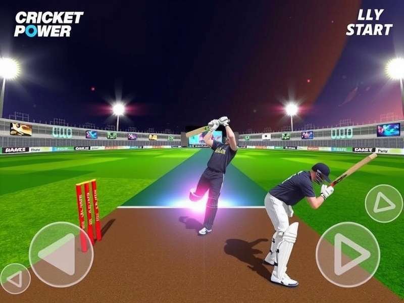 VR Cricket Power Gameplay Screenshot